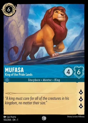 Mufasa - King of the Pride Lands