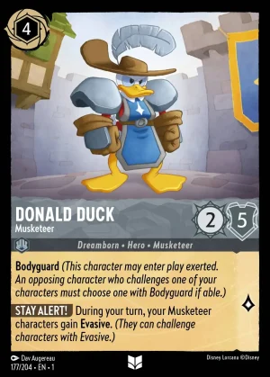 Donald Duck - Musketeer