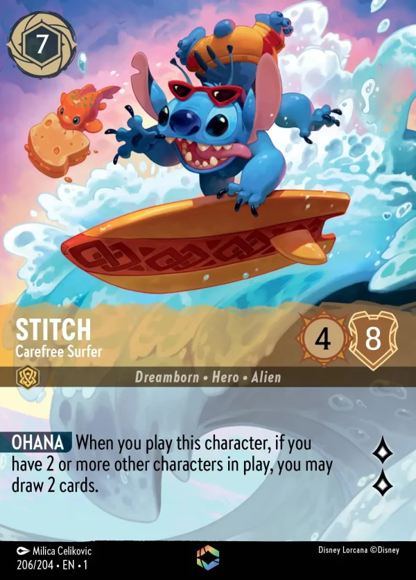 Stitch - Carefree Surfer (V.2)