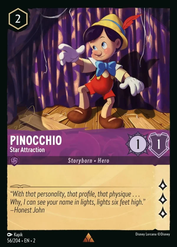 Pinocchio - Star Attraction