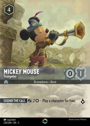 Mickey Mouse - Trumpeter (V.2)