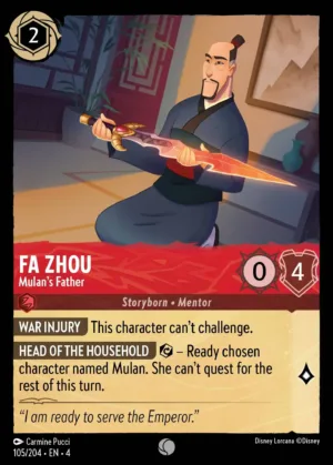 Fa Zhou - Mulan's Father