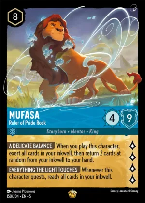 Mufasa - Ruler of Pride Rock