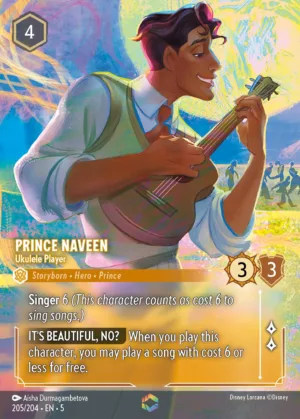 Prince Naveen - Ukulele Player - Enchanted