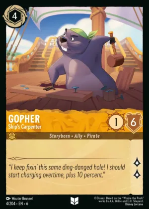 Gopher - Ship's Carpenter