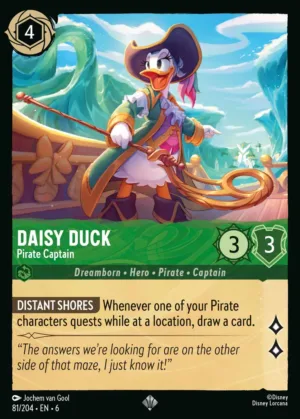 Daisy Duck - Pirate Captain