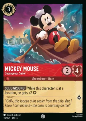 Mickey Mouse - Courageous Sailor