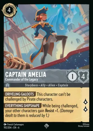 Captain Amelia - Commander of the Legacy