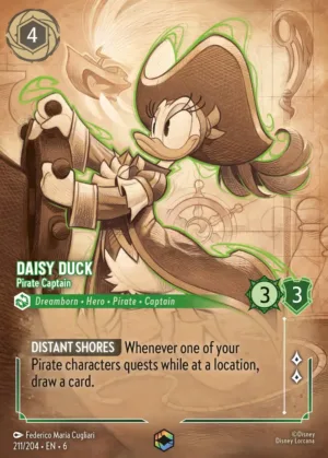 Daisy Duck - Pirate Captain - Enchanted