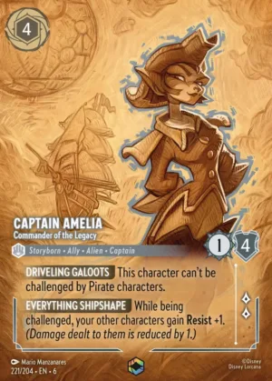 Captain Amelia - Commander of the Legacy - Enchanted